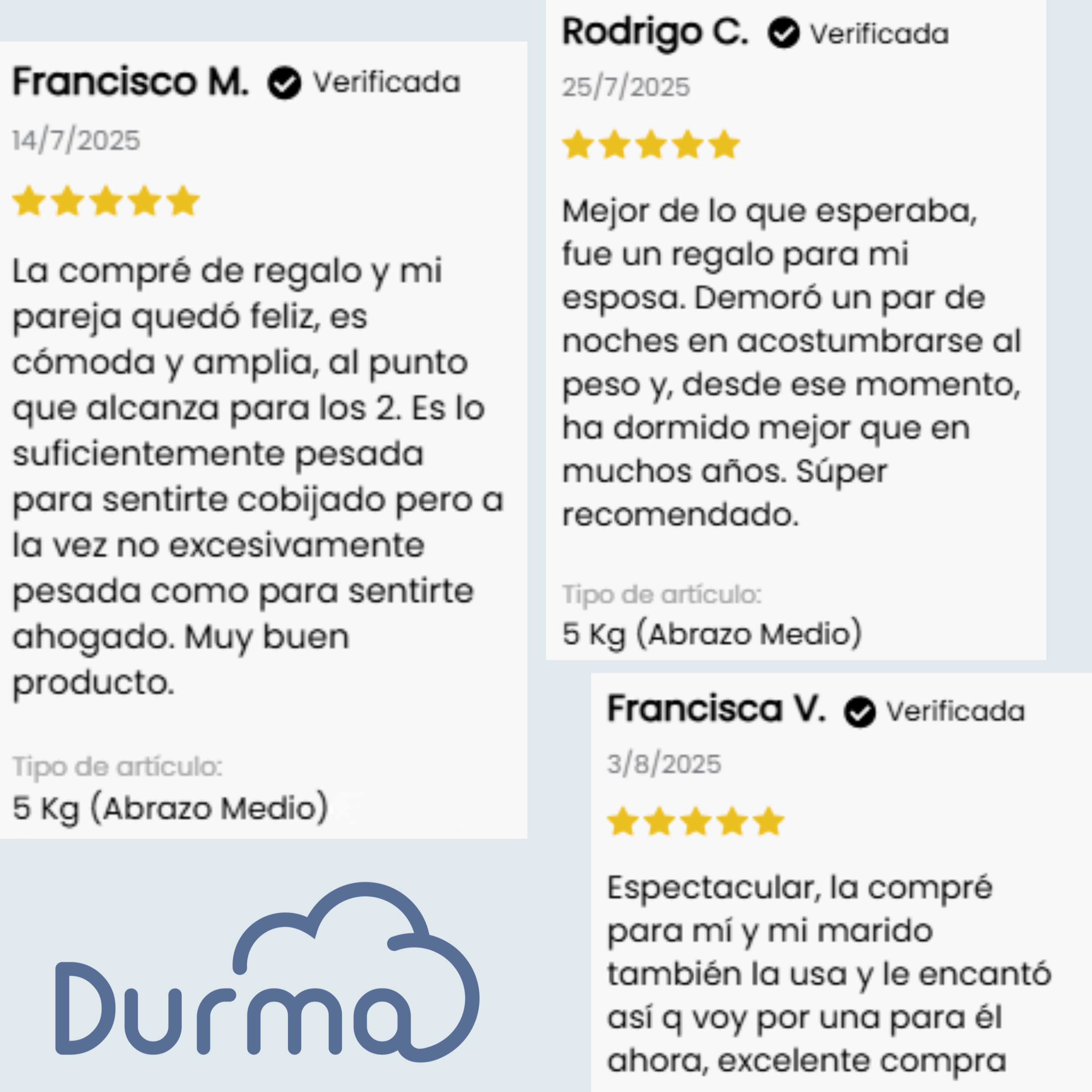 Manta Pesada (PersonalPlus) - 100 noches de prueba + Envío gratis 🎁