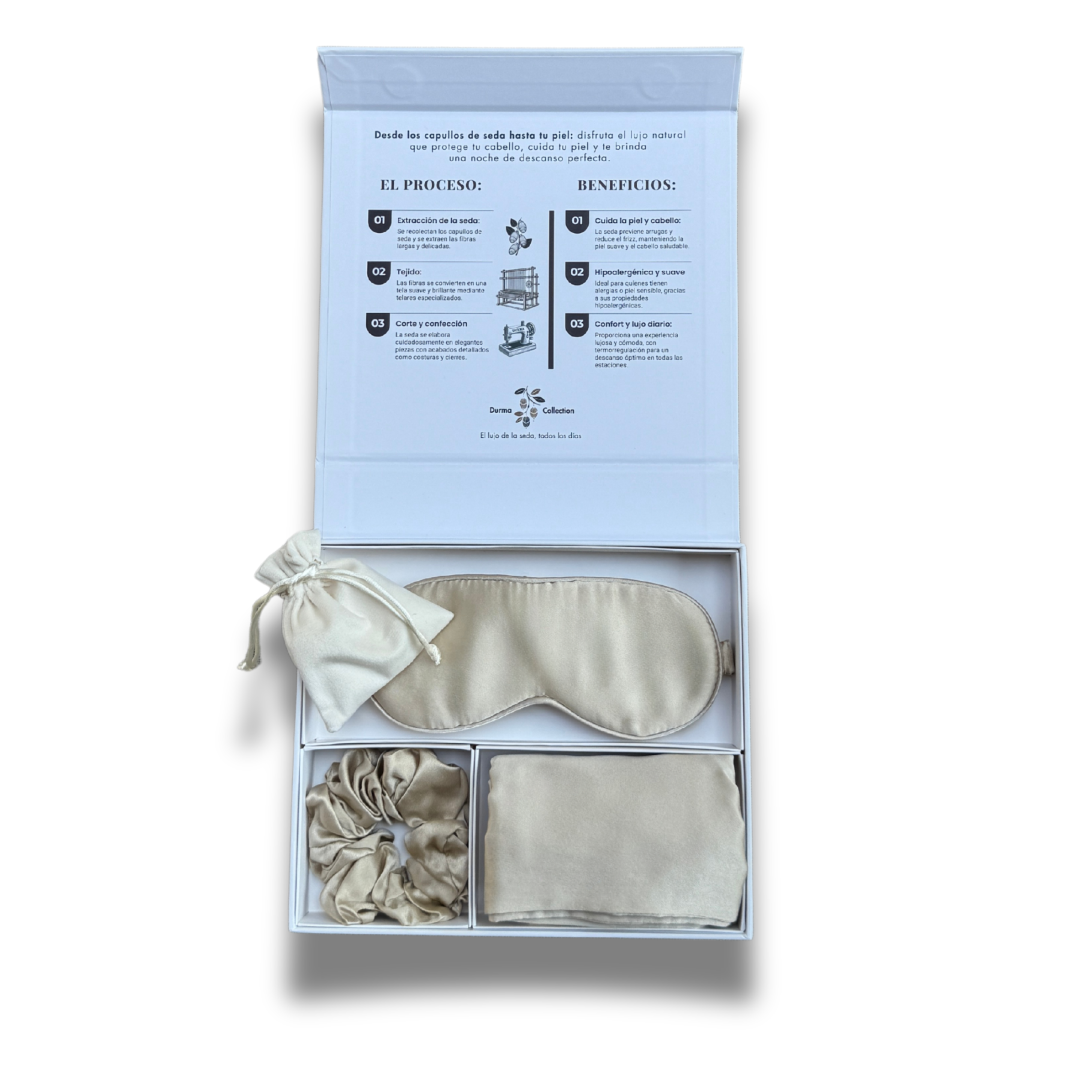 Pack Bella Durmiente (Funda + Antifaz + Collet)