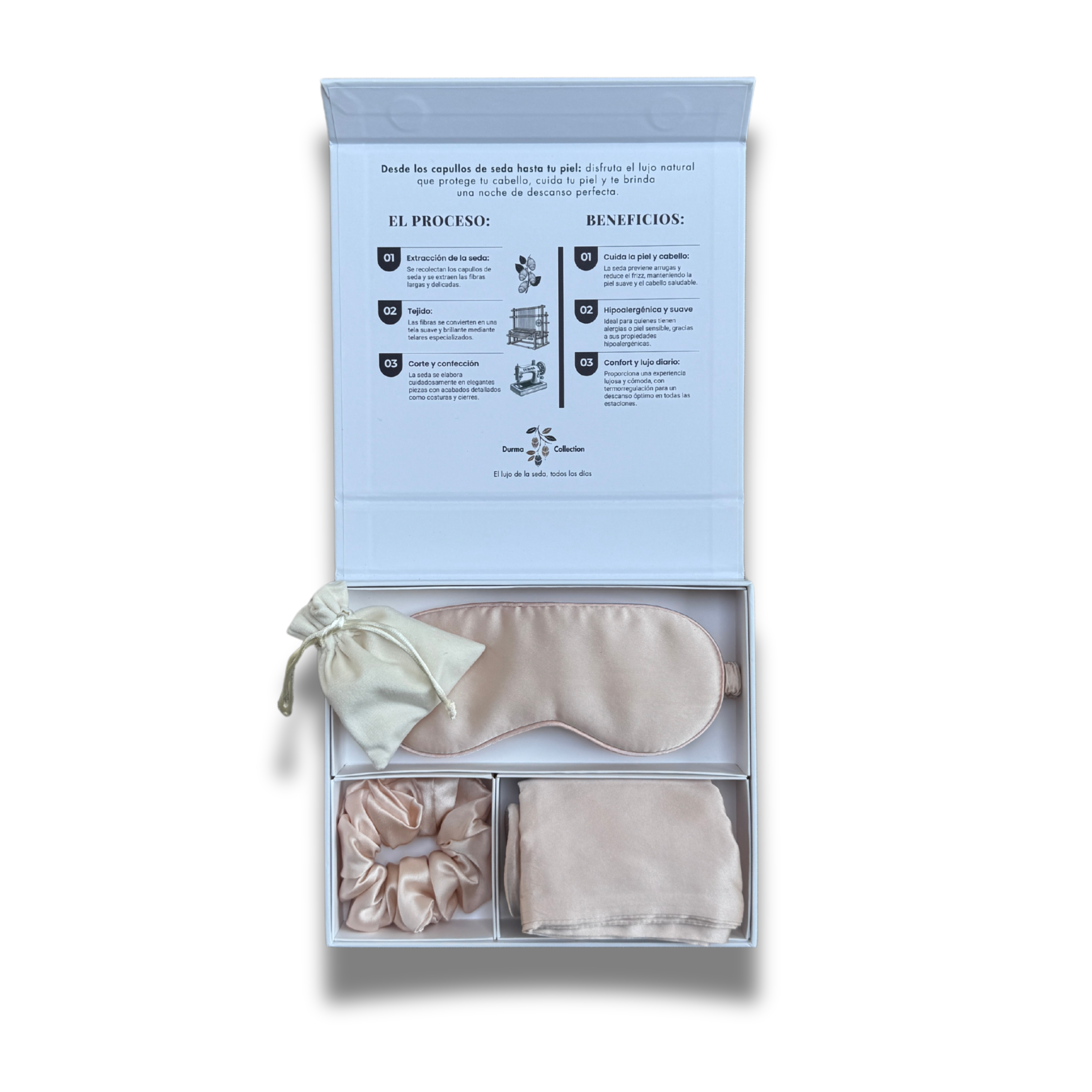 Pack Bella Durmiente (Funda + Antifaz + Collet)