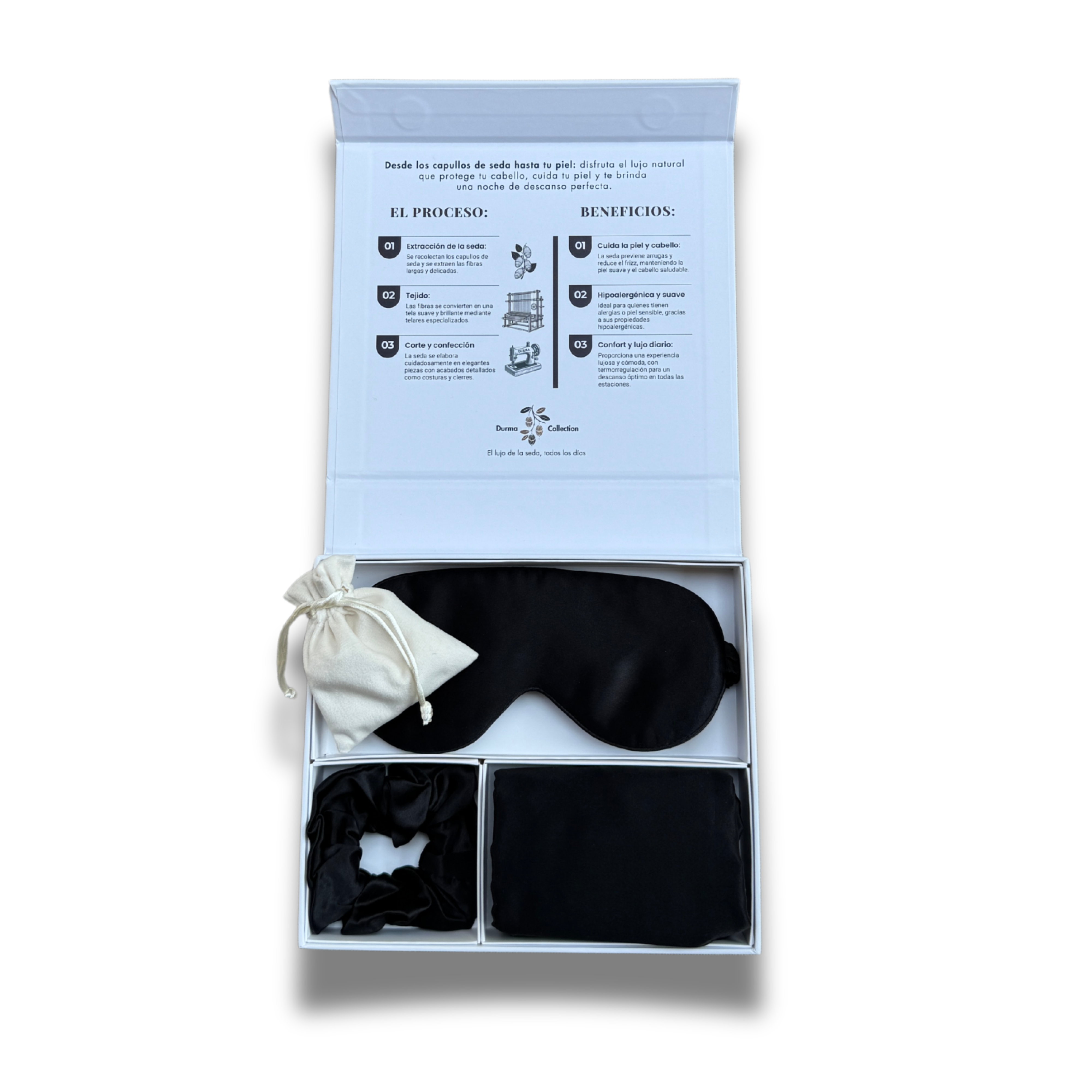 Pack Bella Durmiente (Funda + Antifaz + Collet)